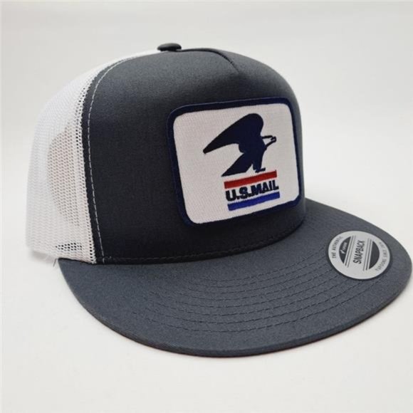 USPS Mail Carrier Clerk Postal Service Worker Mailman Classic Retro Trucker Hat Handmade | Accessories | Usps Mail Carrier Clerk Postal  main image 4